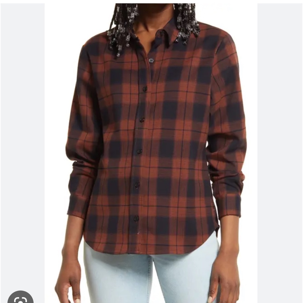 Wildfang flannel size medium. Never worn.